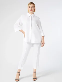 Pantaloni in tessuto spalmato*Marina Rinaldi New