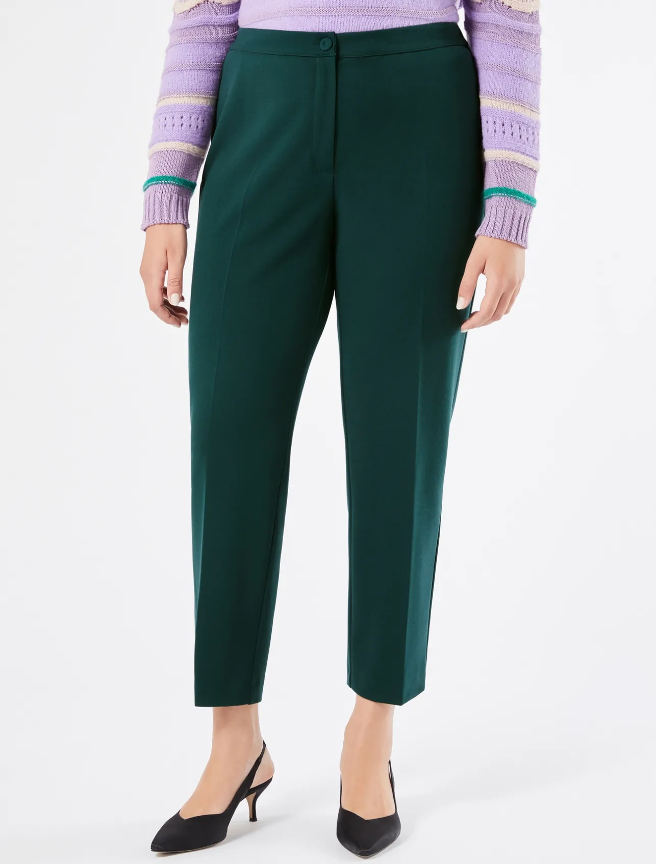 Pantaloni in tessuto tecnico*Marina Rinaldi Discount