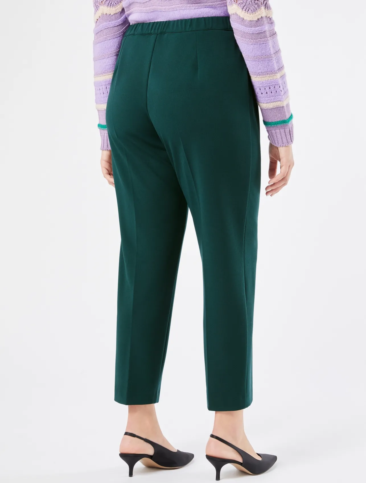 Pantaloni in tessuto tecnico*Marina Rinaldi Discount