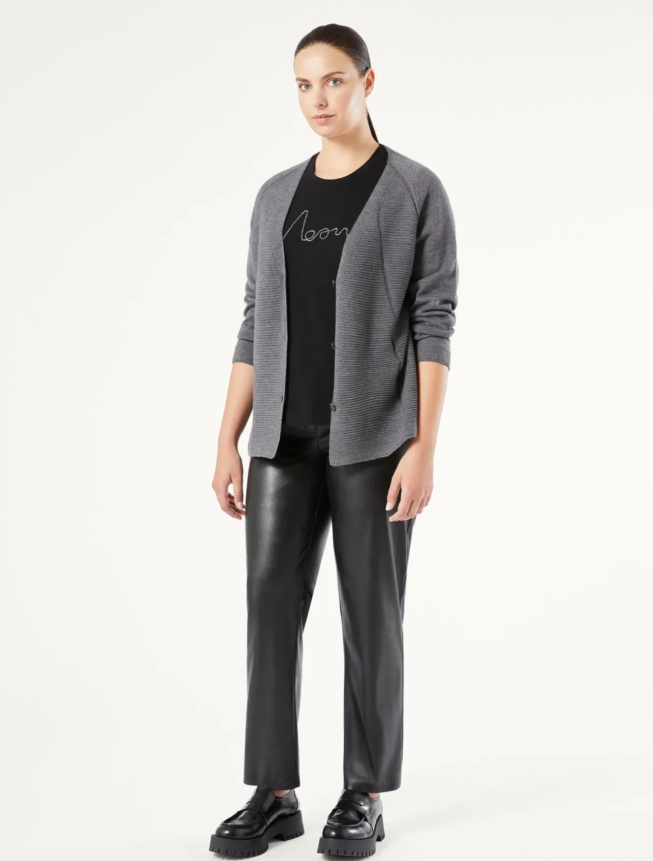 Pantaloni in tessuto tecnico*Marina Rinaldi Outlet