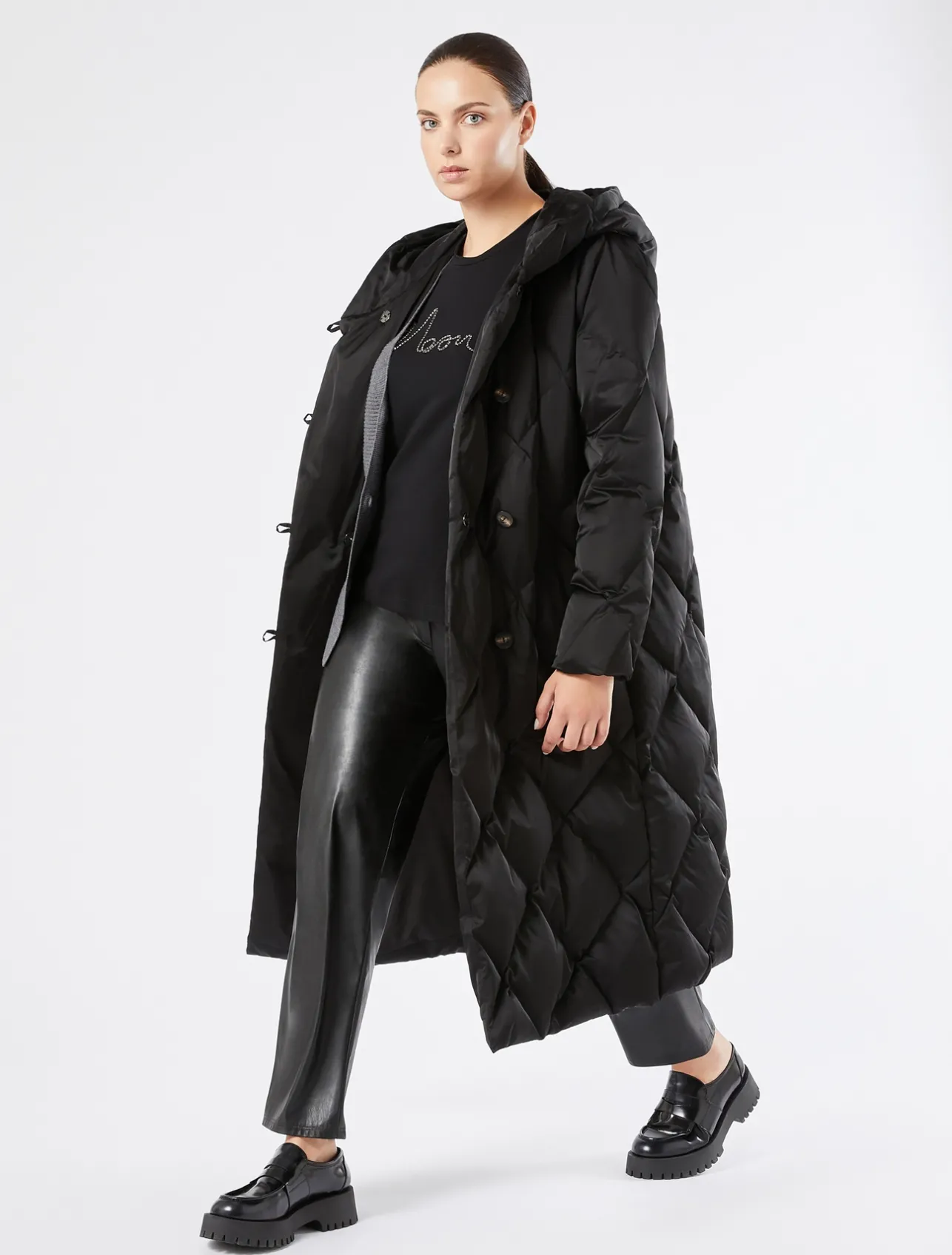 Pantaloni in tessuto tecnico*Marina Rinaldi Outlet
