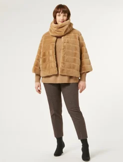 Pantaloni in tessuto tinto filo e viscosa*Marina Rinaldi Discount