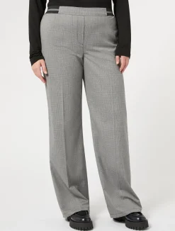 Pantaloni in tessuto tinto filo e lurex*Marina Rinaldi Hot