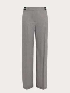 Pantaloni in tessuto tinto filo e lurex*Marina Rinaldi Hot