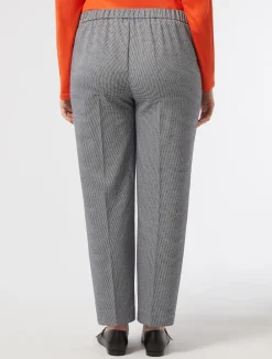 Pantaloni in tessuto tinto filo*Marina Rinaldi Fashion