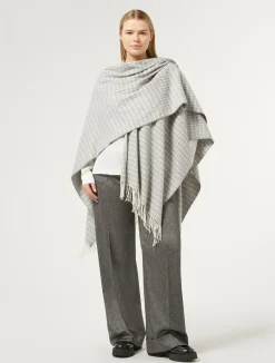 Pantaloni in tessuto tinto filo e viscosa*Marina Rinaldi Sale