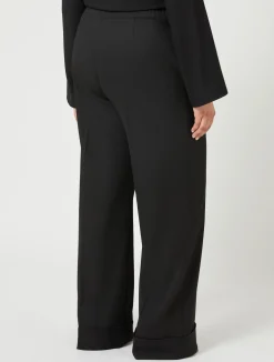 Pantaloni in tessuto tinto filo e viscosa*Marina Rinaldi Clearance