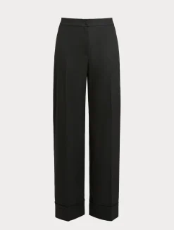 Pantaloni in tessuto tinto filo e viscosa*Marina Rinaldi Clearance