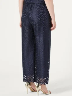 Pantaloni in tulle ricamato*Marina Rinaldi Outlet