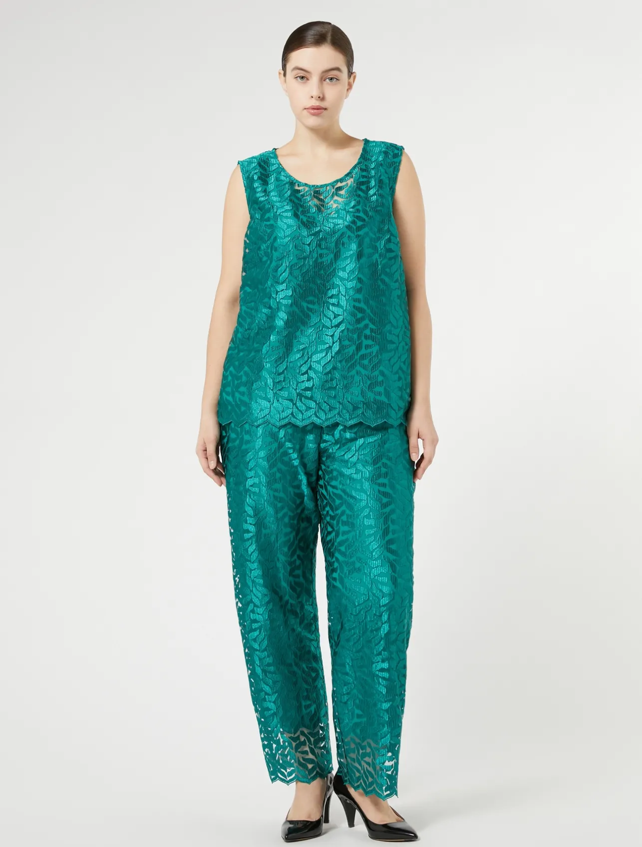 Pantaloni in tulle ricamato*Marina Rinaldi Clearance