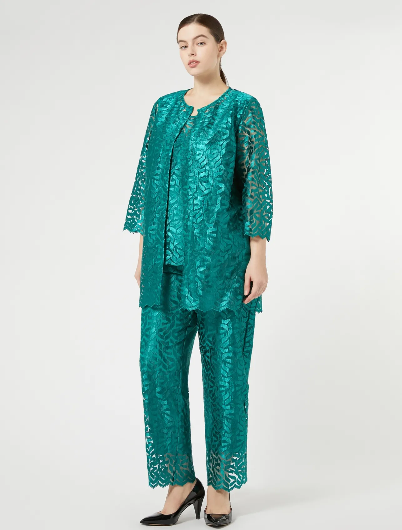 Pantaloni in tulle ricamato*Marina Rinaldi Clearance