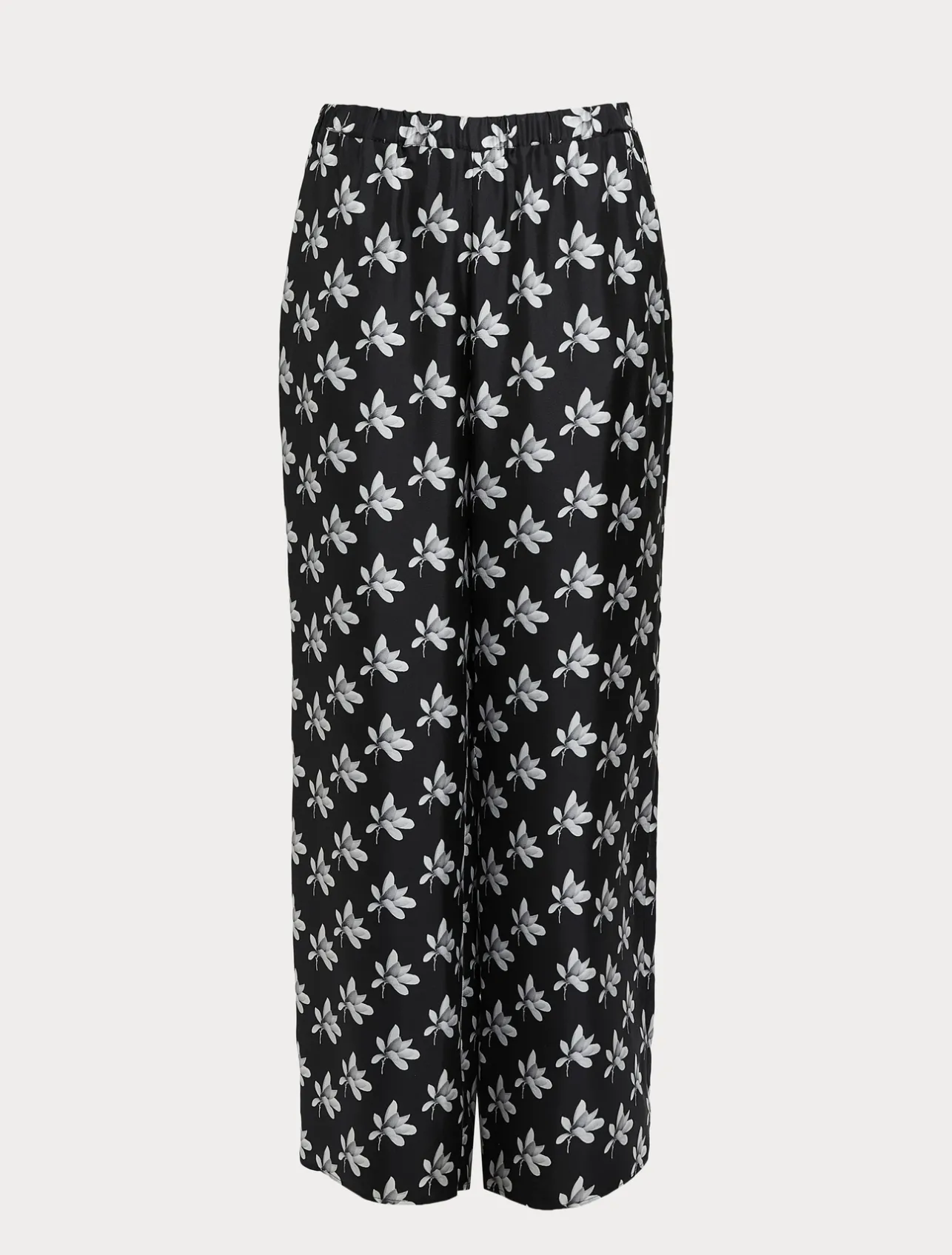 Pantaloni in twill di seta*Marina Rinaldi Discount