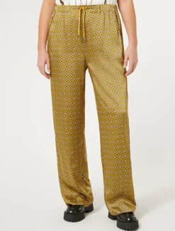 Pantaloni in twill stampato*Marina Rinaldi Best