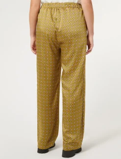 Pantaloni in twill stampato*Marina Rinaldi Best