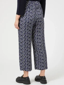 Pantaloni in twill stampato*Marina Rinaldi Clearance