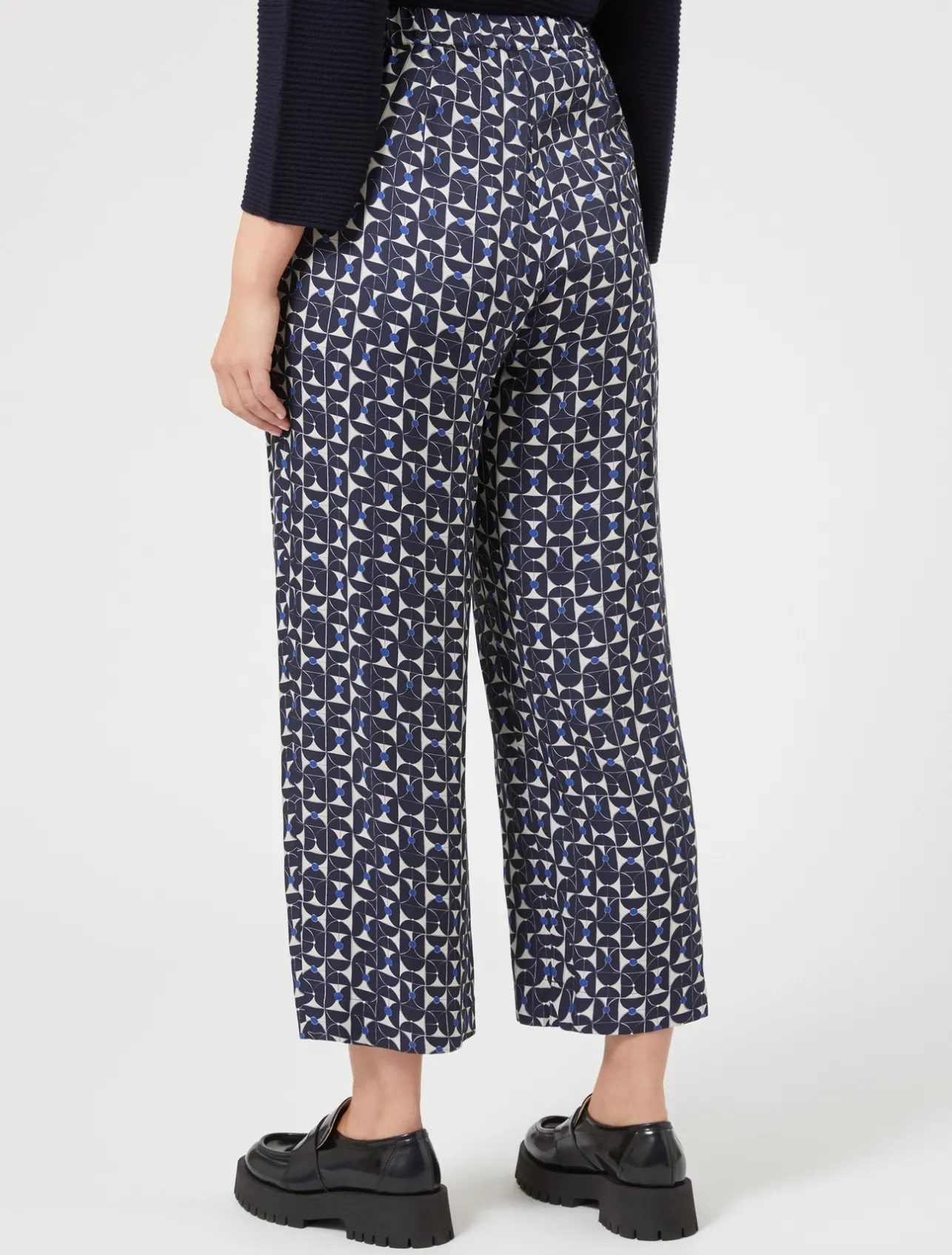 Pantaloni in twill stampato*Marina Rinaldi Clearance
