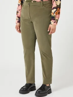 Pantaloni in velluto di cotone*Marina Rinaldi New