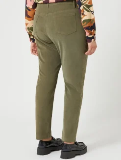 Pantaloni in velluto di cotone*Marina Rinaldi New