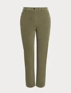 Pantaloni in velluto di cotone*Marina Rinaldi New