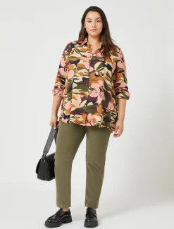 Pantaloni in velluto di cotone*Marina Rinaldi New
