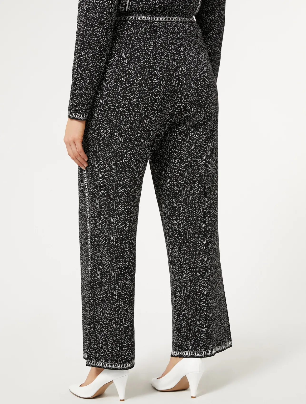 Pantaloni in viscosa jacquard*Marina Rinaldi Sale