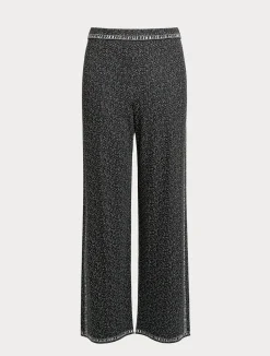 Pantaloni in viscosa jacquard*Marina Rinaldi Sale