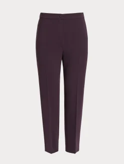 Pantaloni slim in cady triacetato*Marina Rinaldi Discount