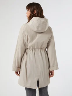 Parka in taffetà antigoccia*Marina Rinaldi New