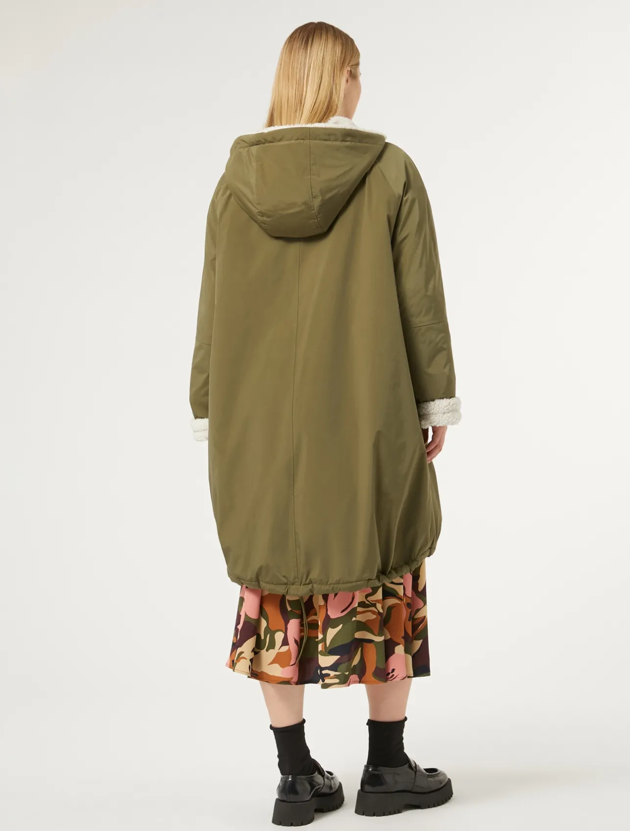 Parka in taffettà antigoccia*Marina Rinaldi Outlet