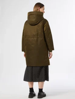Parka lungo imbottito in twill*Marina Rinaldi Best