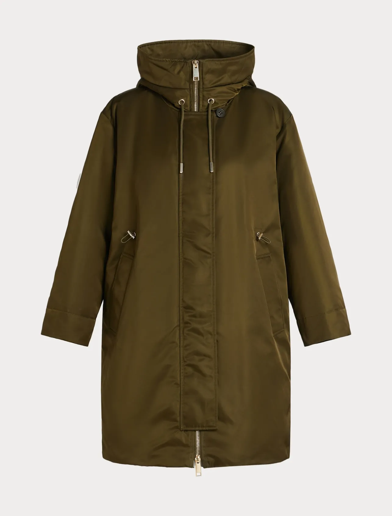 Parka lungo imbottito in twill*Marina Rinaldi Best