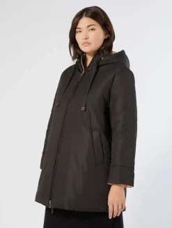 Parka reversibile in tela tecnica antigoccia*Marina Rinaldi Hot
