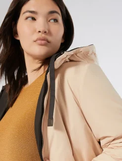 Parka reversibile in tela tecnica antigoccia*Marina Rinaldi Hot