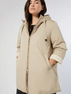 Parka reversibile in tela tecnica antigoccia*Marina Rinaldi Online