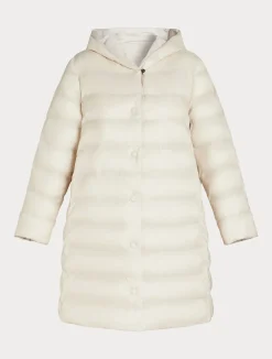 Piumino in taffettà e tela di nylon antigoccia*Marina Rinaldi Hot