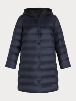 Piumino in taffettà e tela di nylon antigoccia*Marina Rinaldi Online