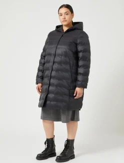 Piumino in taffettà e tela di nylon antigoccia*Marina Rinaldi Hot