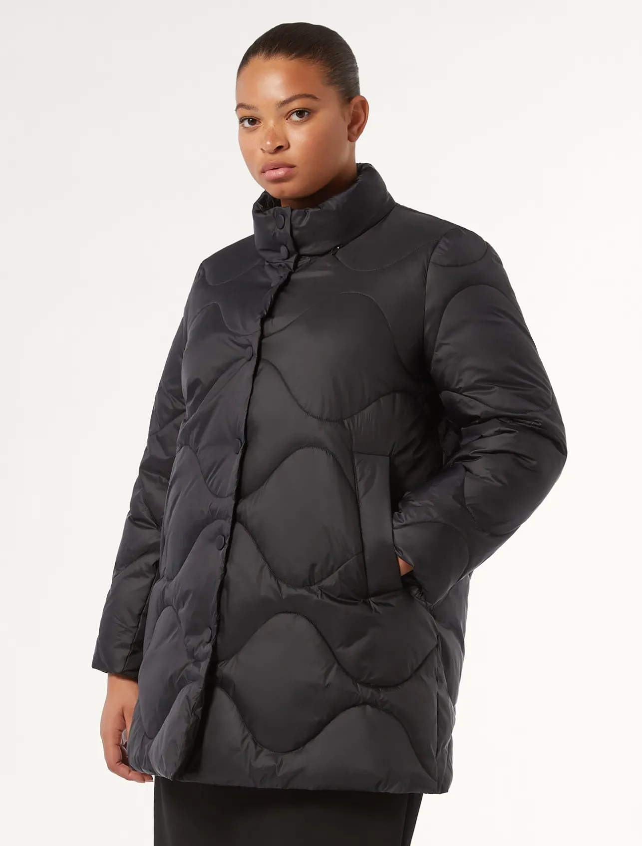 Piumino in tela di nylon antigoccia*Marina Rinaldi Clearance