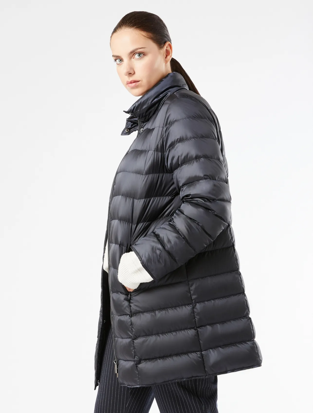 Piumino in tela di nylon antigoccia*Marina Rinaldi New