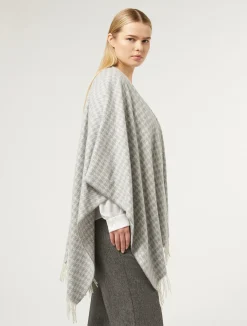 Poncho in tessuto tinto filo*Marina Rinaldi Hot