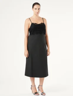 Sottoveste in jersey e pizzo*Marina Rinaldi Fashion
