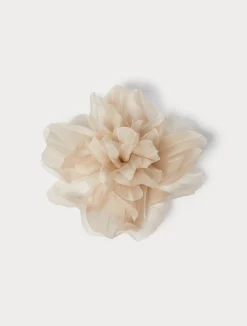 Spilla a fiore in organza*Marina Rinaldi New