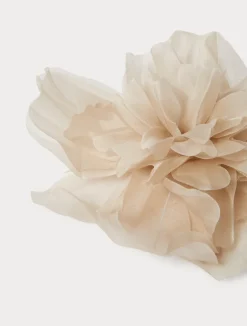 Spilla a fiore in organza*Marina Rinaldi New