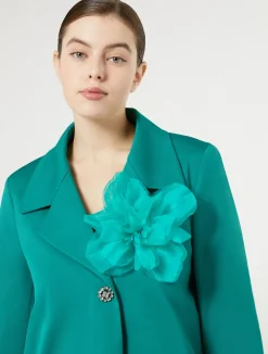 Spilla in organza di seta*Marina Rinaldi Fashion