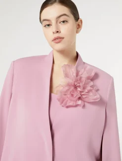 Spilla in organza di seta*Marina Rinaldi New