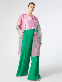 Spolverino in organza di seta*Marina Rinaldi Fashion