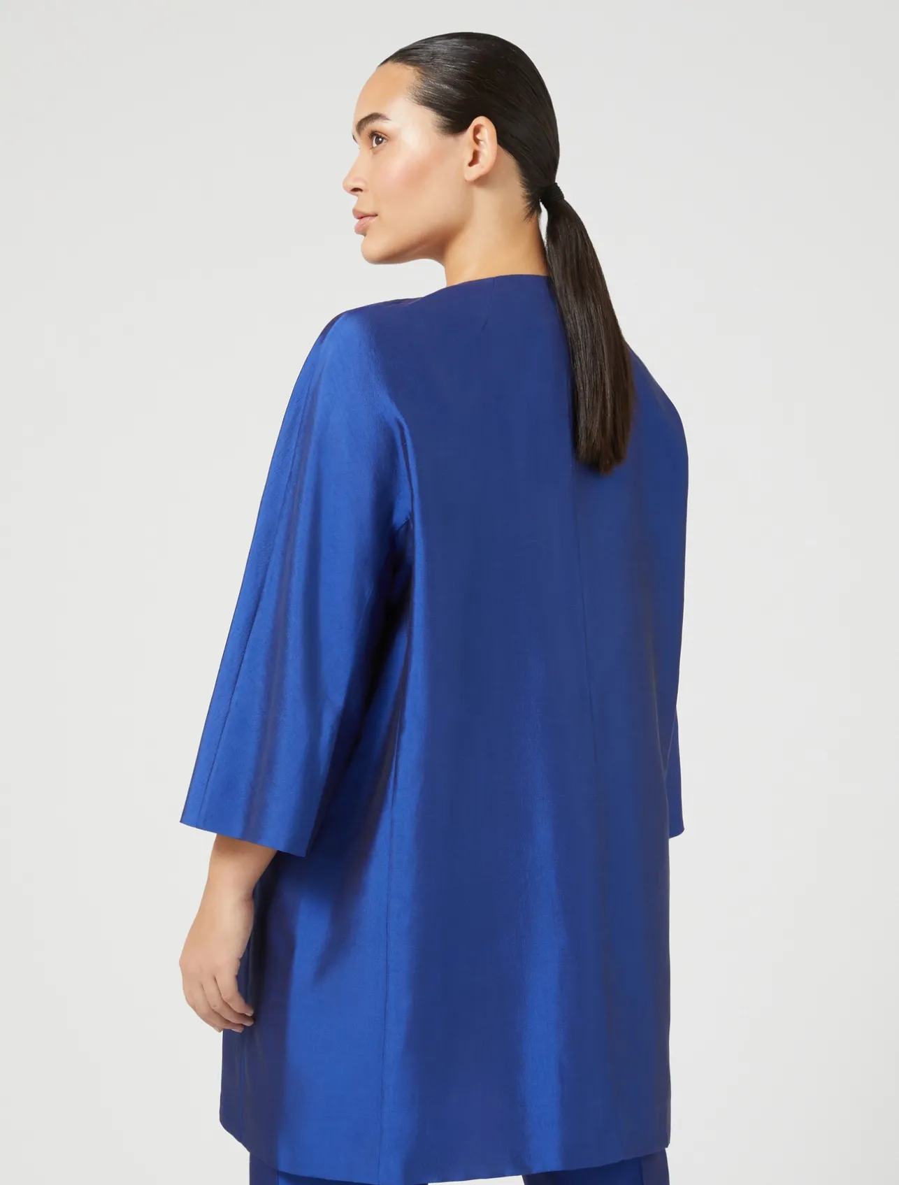 Spolverino in shantung di seta*Marina Rinaldi Clearance