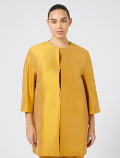 Spolverino in shantung di seta*Marina Rinaldi Best