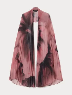 Stola in georgette plissé*Marina Rinaldi New