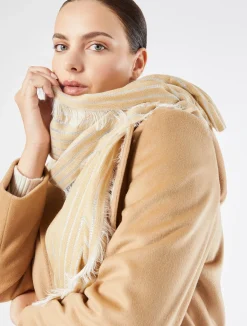 Stola in tessuto gessato*Marina Rinaldi Outlet